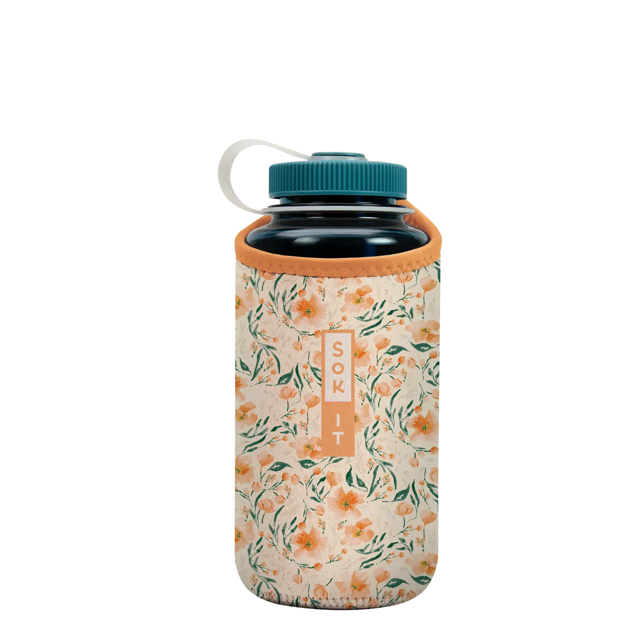 BotlSok for Nalgene Style Bottles - Blush Blossoms