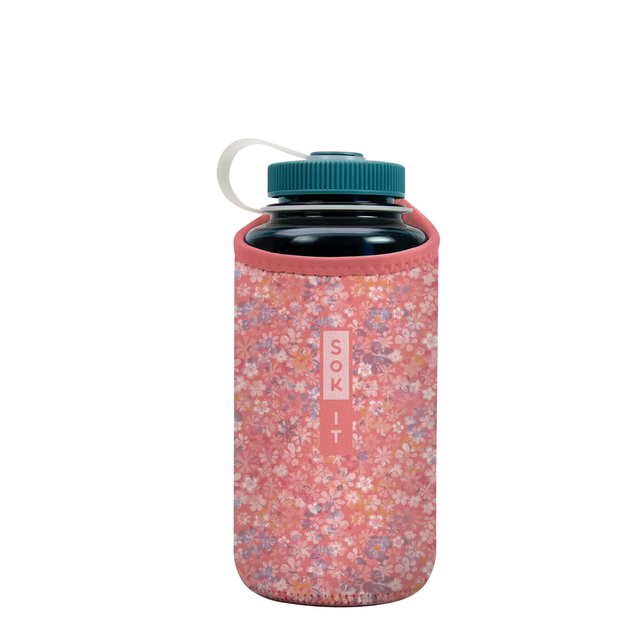 BotlSok for Nalgene Style Bottles - Blushing Blooms