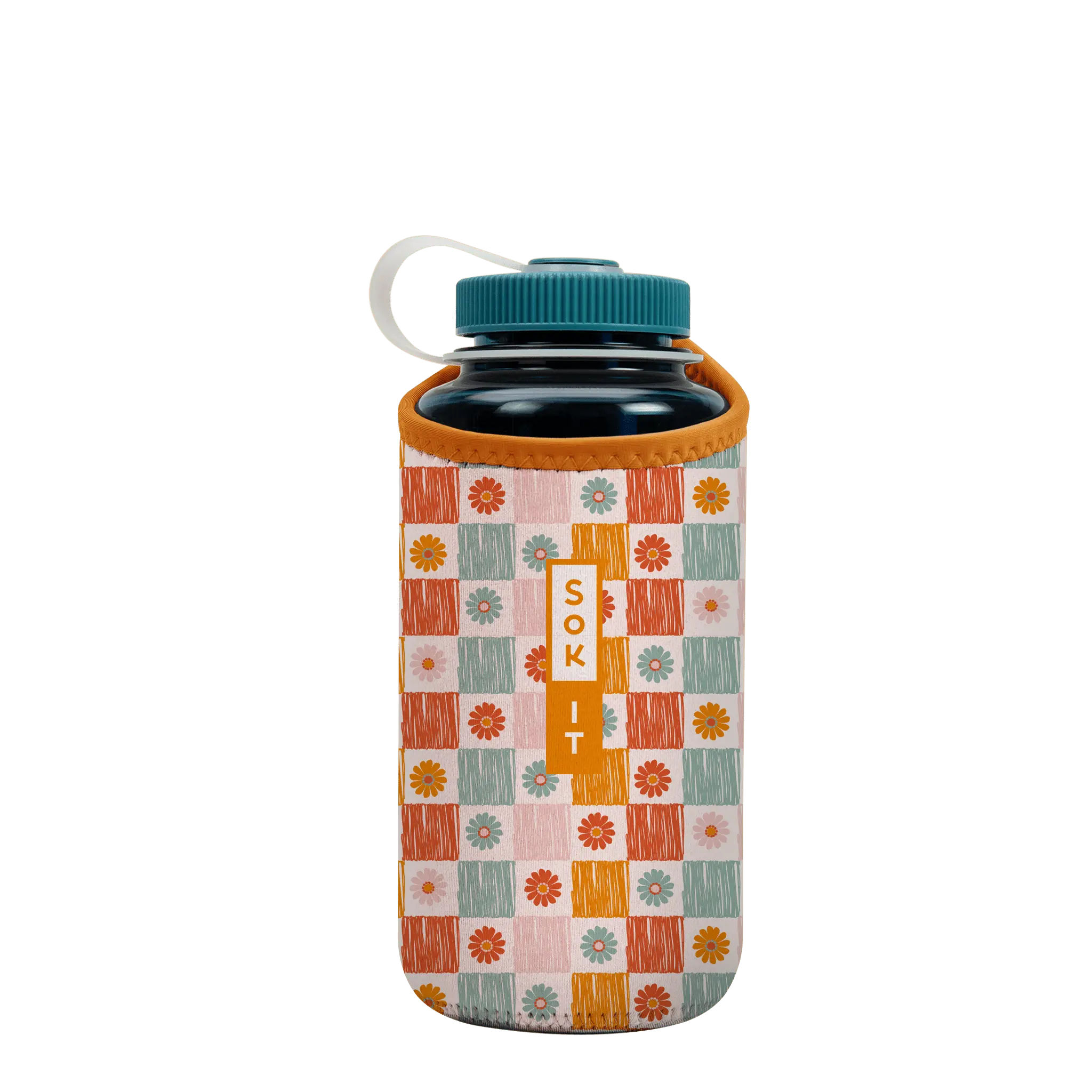 Sok-It BotlSok for Nalgene Style Bottles - Boho Floral   BotlSok-Novelty