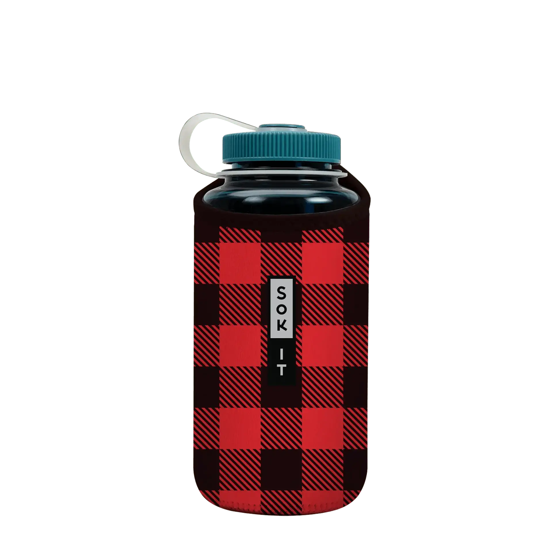 BotlSok for Nalgene Style Bottles - Buffalo Check