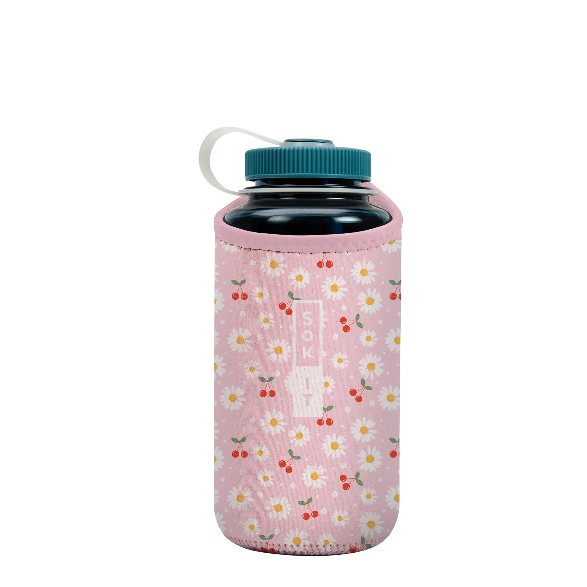 Sok-It BotlSok for Nalgene Style Bottles - Cherry Bomb   BotlSok-Spring Holiday