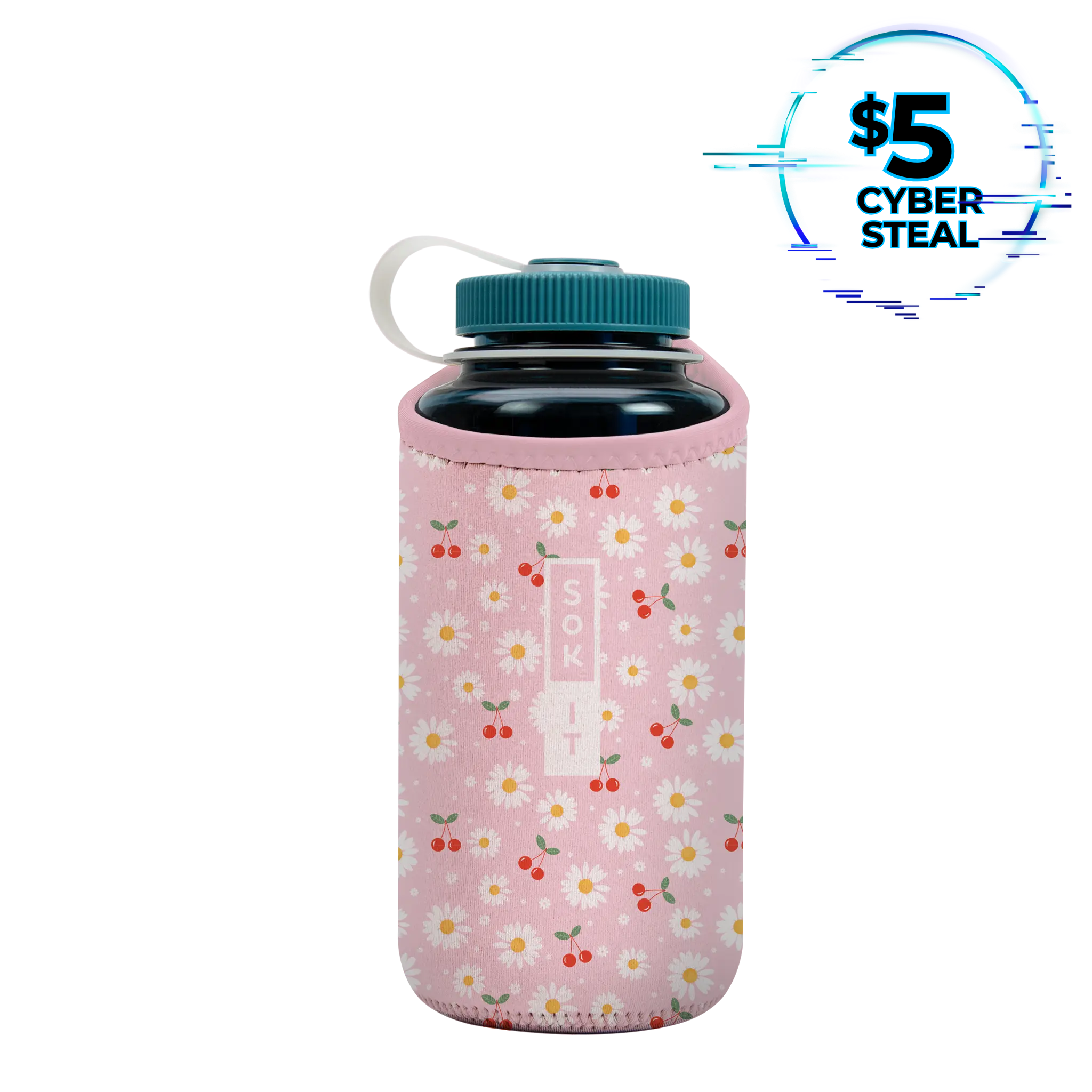 BotlSok for Nalgene Style Bottles - Cherry Bomb
