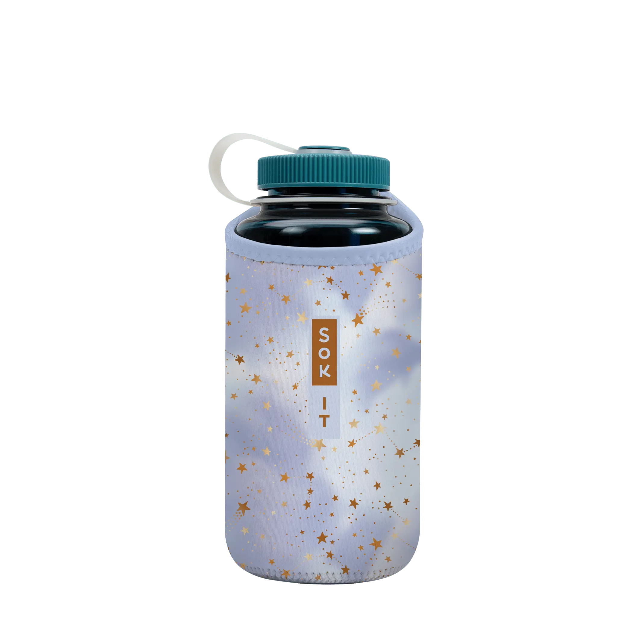 Sok-It BotlSok for Nalgene Style Bottles - Cosmic Glitter   BotlSok-Cosmic