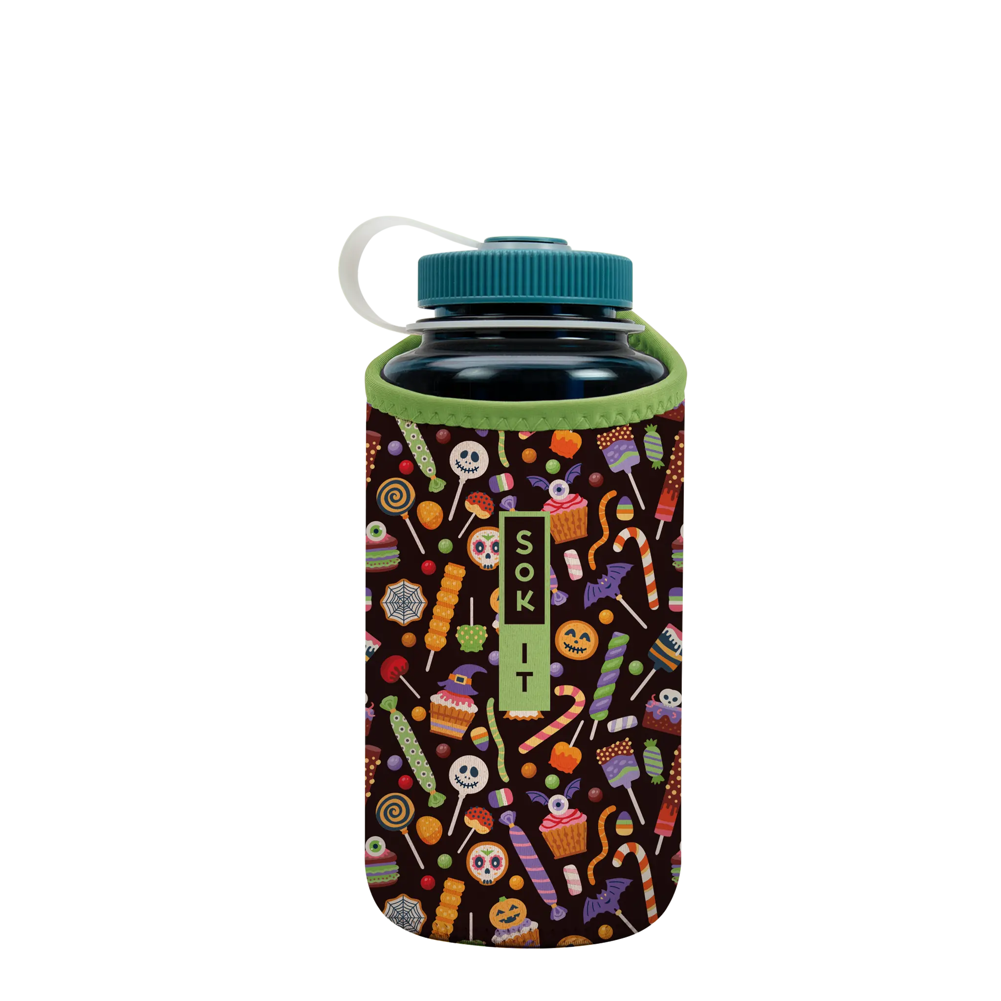 Sok-It BotlSok for Nalgene Style Bottles - Creep It Sweet   BotlSok-Halloween Holiday