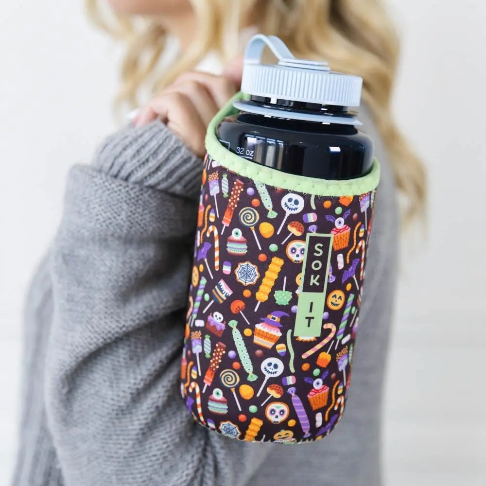 Sok-It BotlSok for Nalgene Style Bottles - Creep It Sweet   BotlSok-Halloween Holiday