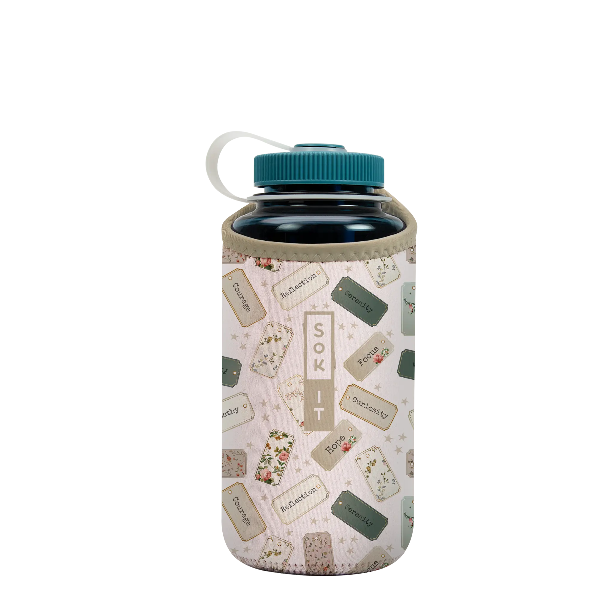 Sok-It BotlSok for Nalgene Style Bottles - Daily Intentions  