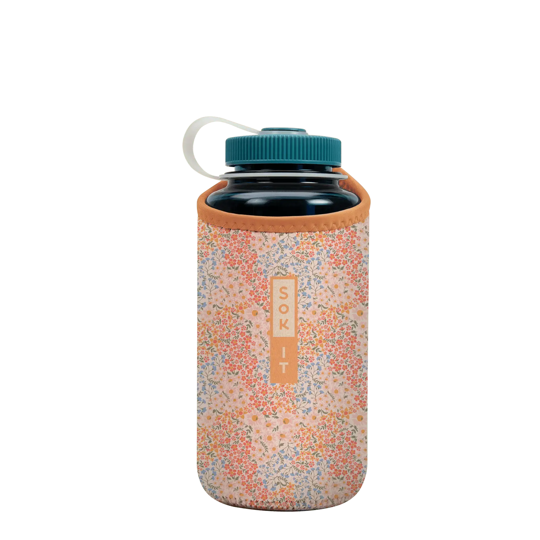 Sok-It BotlSok for Nalgene Style Bottles - Dainty Florals   BotlSok-SS Floral