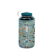 Sok-It BotlSok for Nalgene Style Bottles - Dog Days Forever   BotlSok-Evergreen