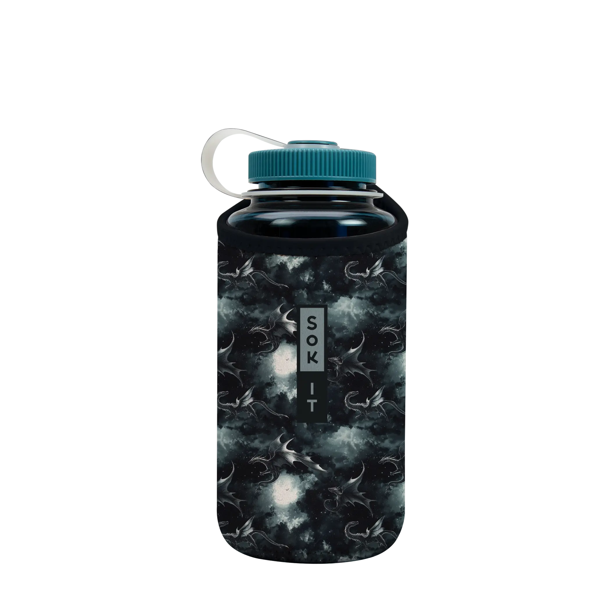 Sok-It BotlSok for Nalgene Style Bottles - Dragon Lore   BotlSok-Halloween Holiday