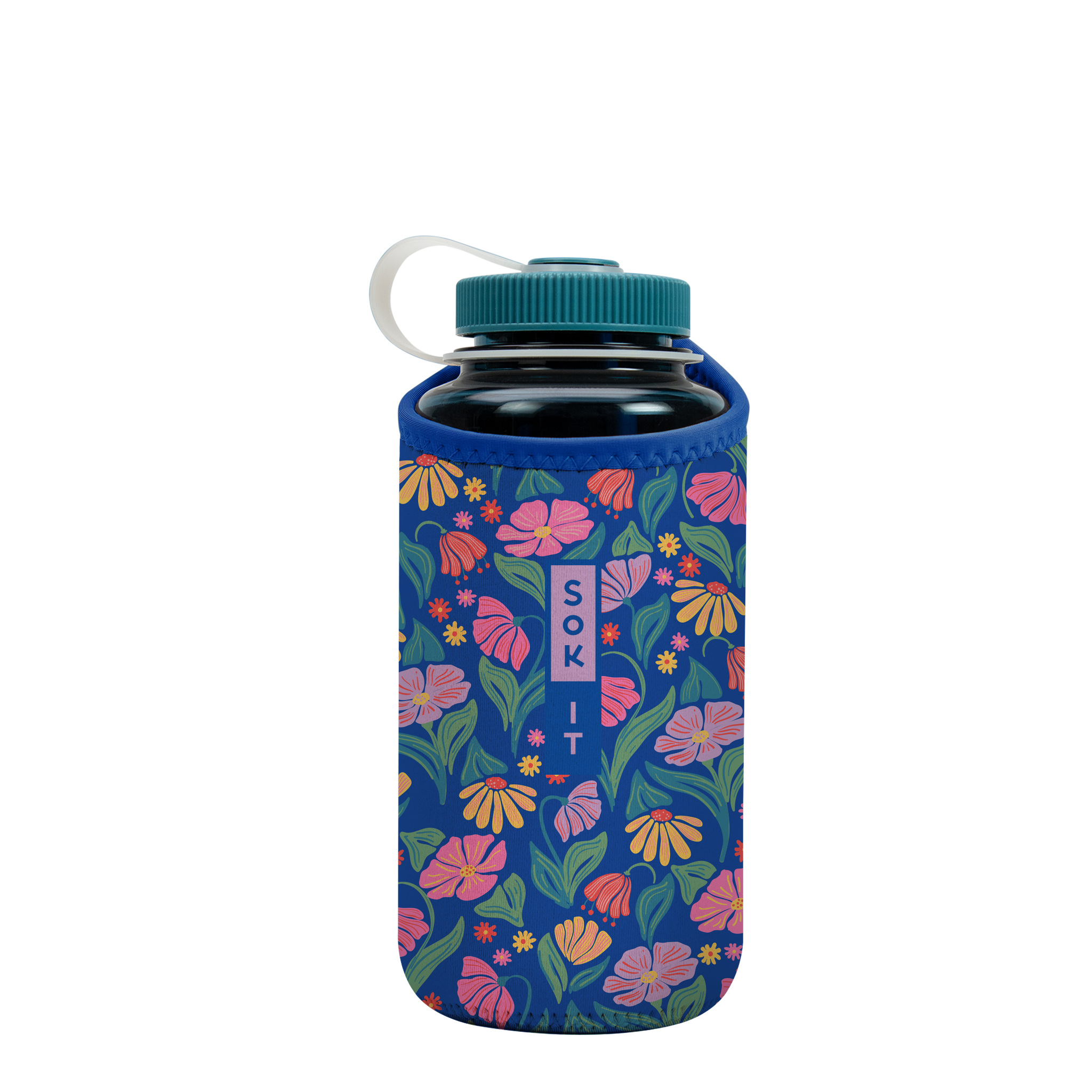 BotlSok for Nalgene Style Bottles - Fairy Flora