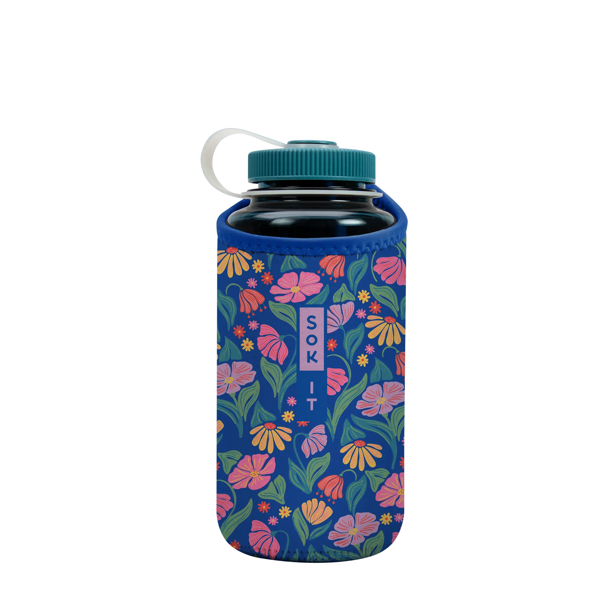 Sok-It BotlSok for Nalgene Style Bottles - Fairy Flora  