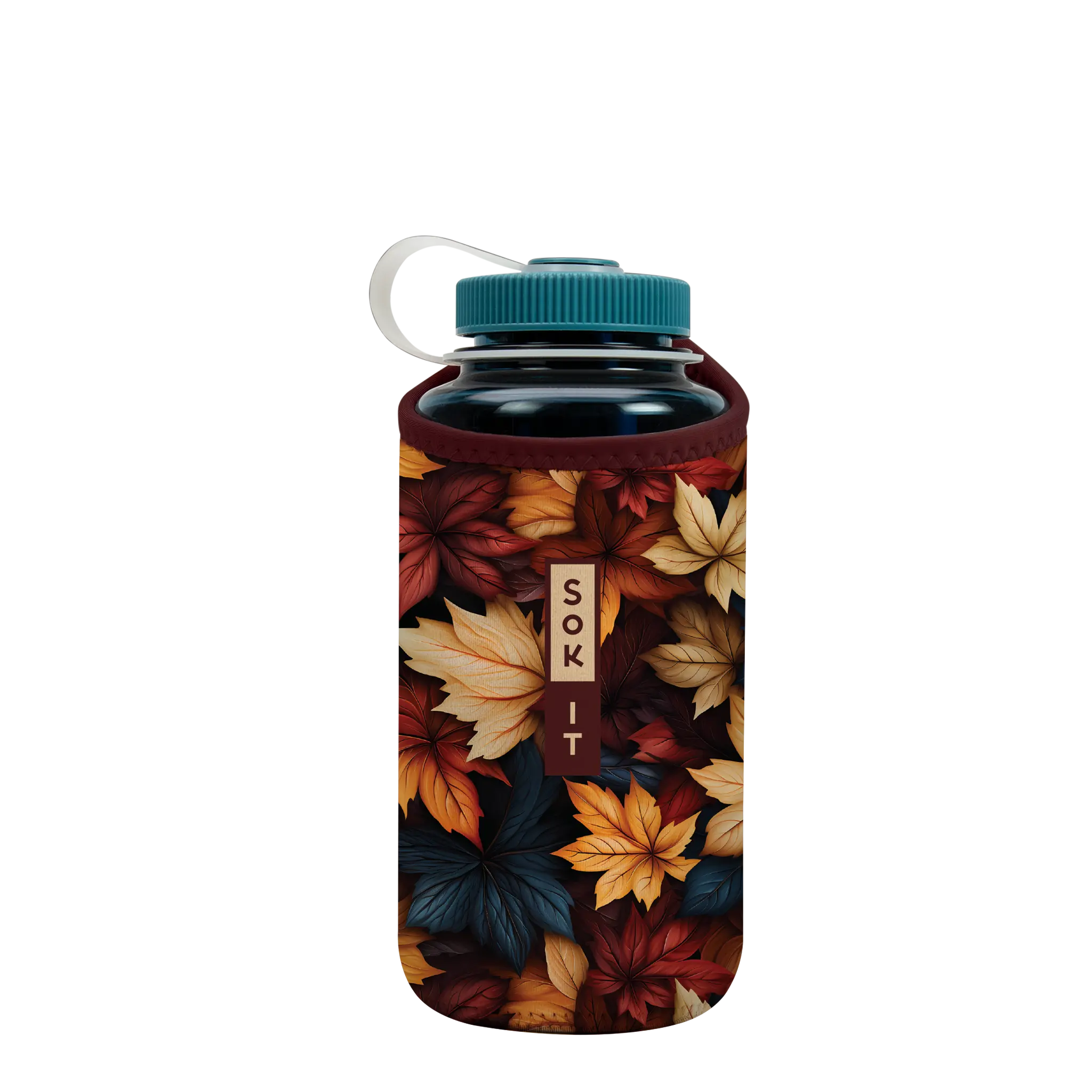 Sok-It BotlSok for Nalgene Style Bottles - Fall Blend   BotlSok-Fall Holiday