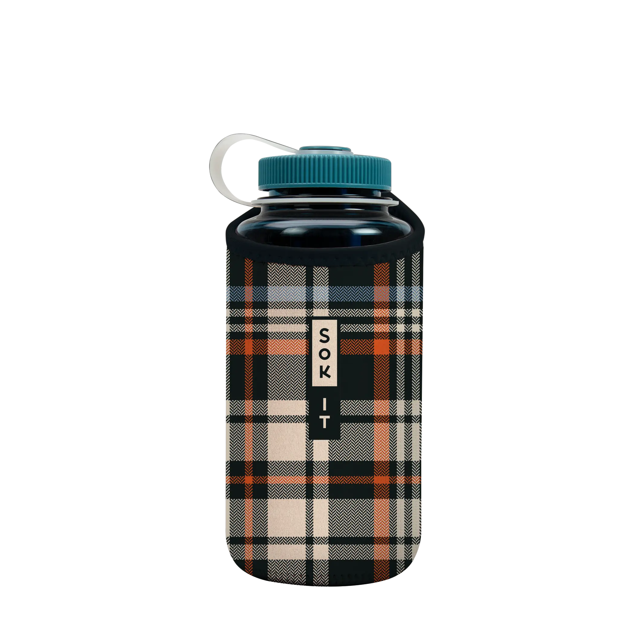 Sok-It BotlSok for Nalgene Style Bottles - Fall Flannel  