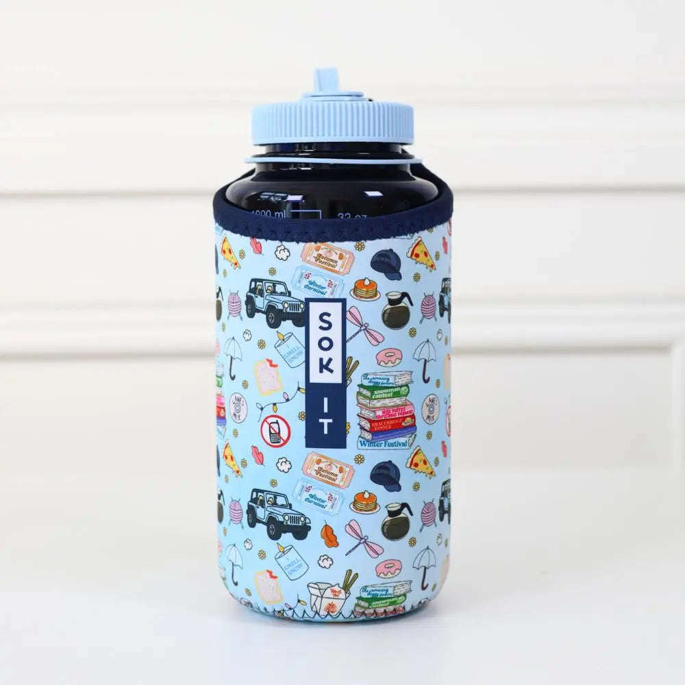 Sok-It BotlSok for Nalgene Style Bottles - Fast Talker   BotlSok-Evergreen