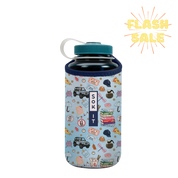 Sok-It BotlSok for Nalgene Style Bottles - Fast Talker   BotlSok-Evergreen