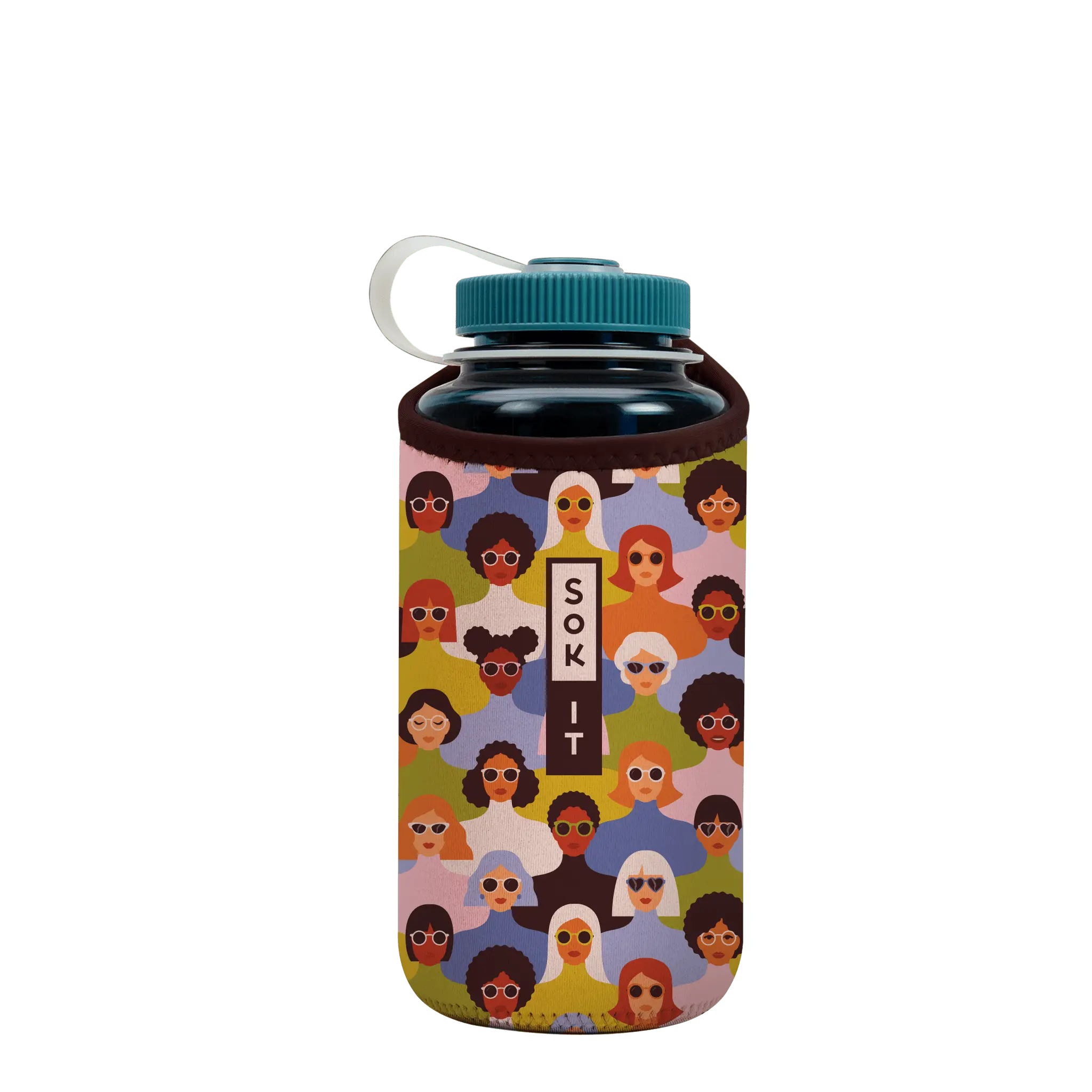 Sok-It BotlSok for Nalgene Style Bottles - Femme Force   BotlSok-Novelty