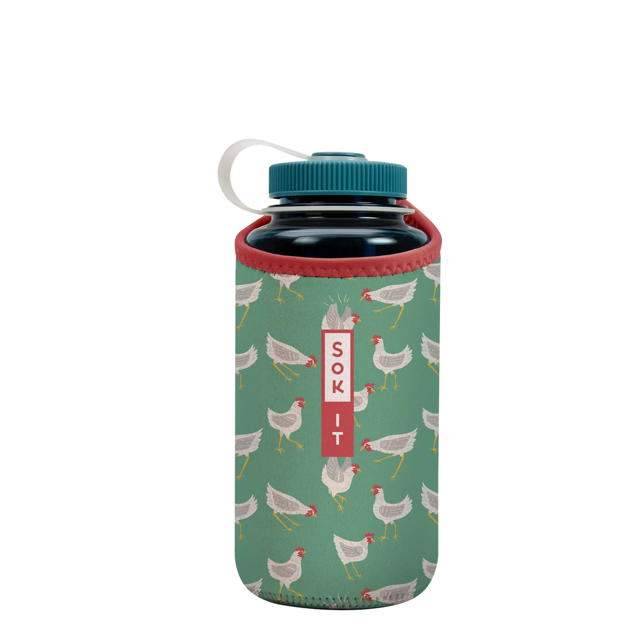 Sok-It BotlSok for Nalgene Style Bottles - Flew The Coop 32oz-Nalgene-Bottle 15.99 BotlSok-Spring Holiday