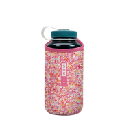Sok-It BotlSok for Nalgene Style Bottles - Floral Hearts   BotlSok-Spring Holiday