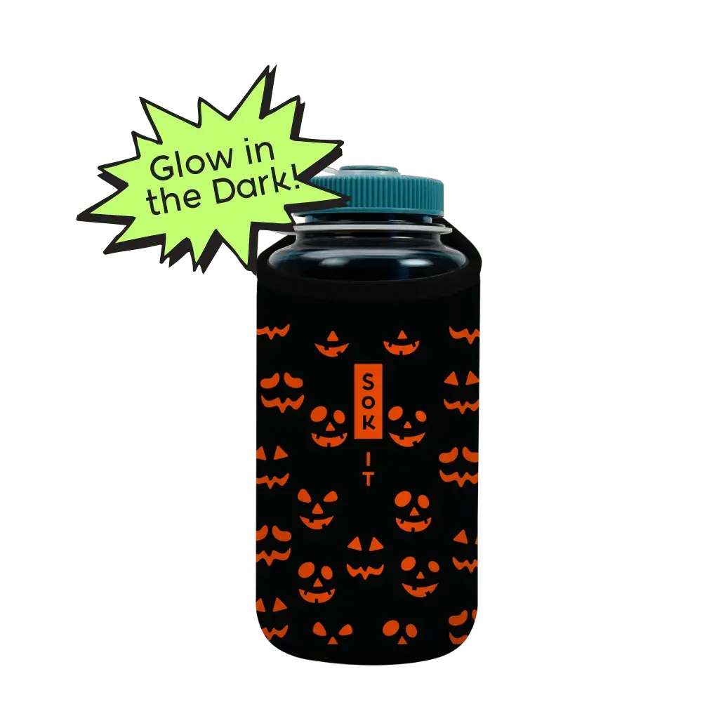 BotlSok for Nalgene Style Bottles - Fright Night Lights