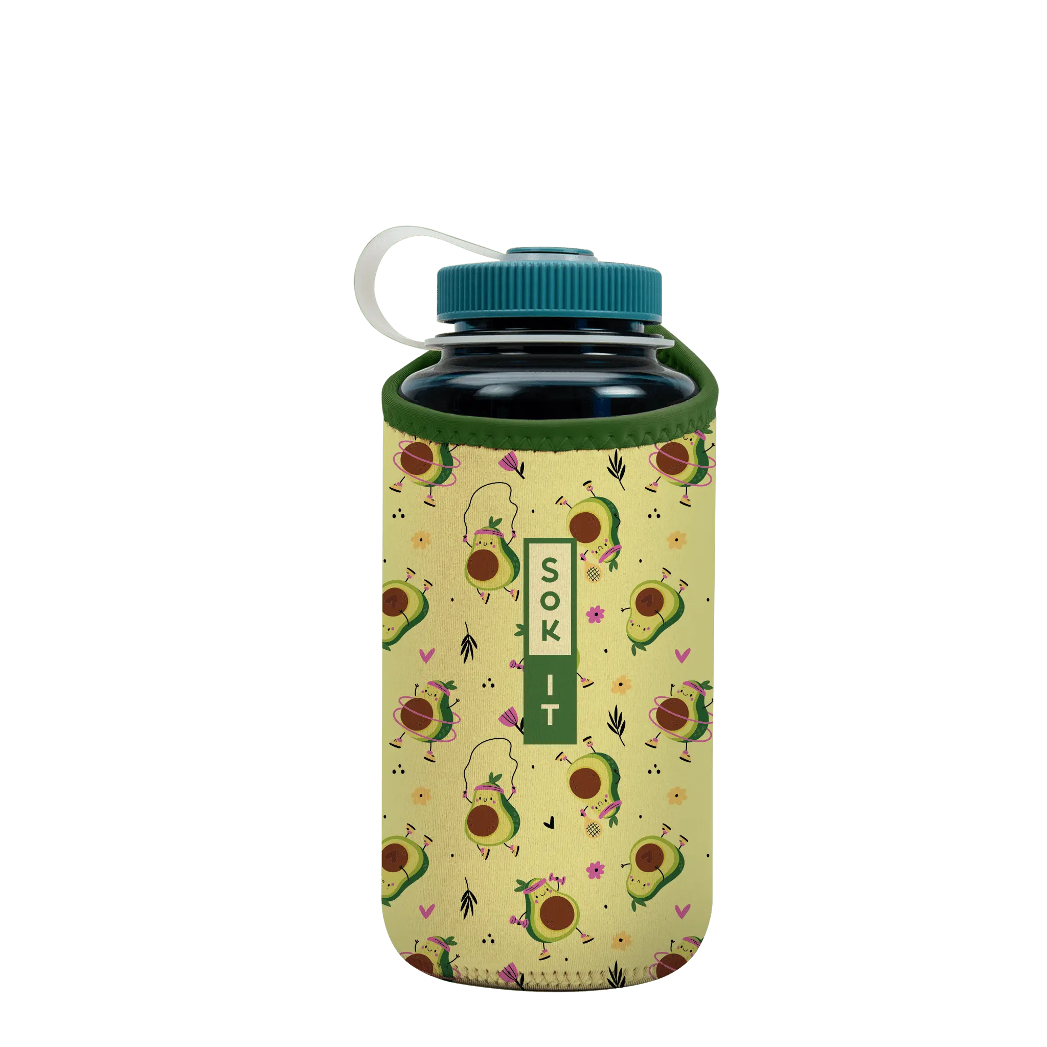 Sok-It BotlSok for Nalgene Style Bottles - Get Movin'   BotlSok-Food