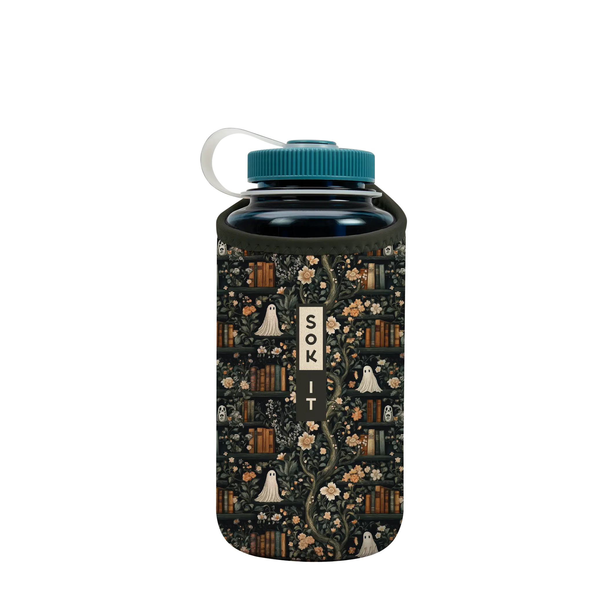 Sok-It BotlSok for Nalgene Style Bottles - Ghost Stories   BotlSok-Halloween Holiday