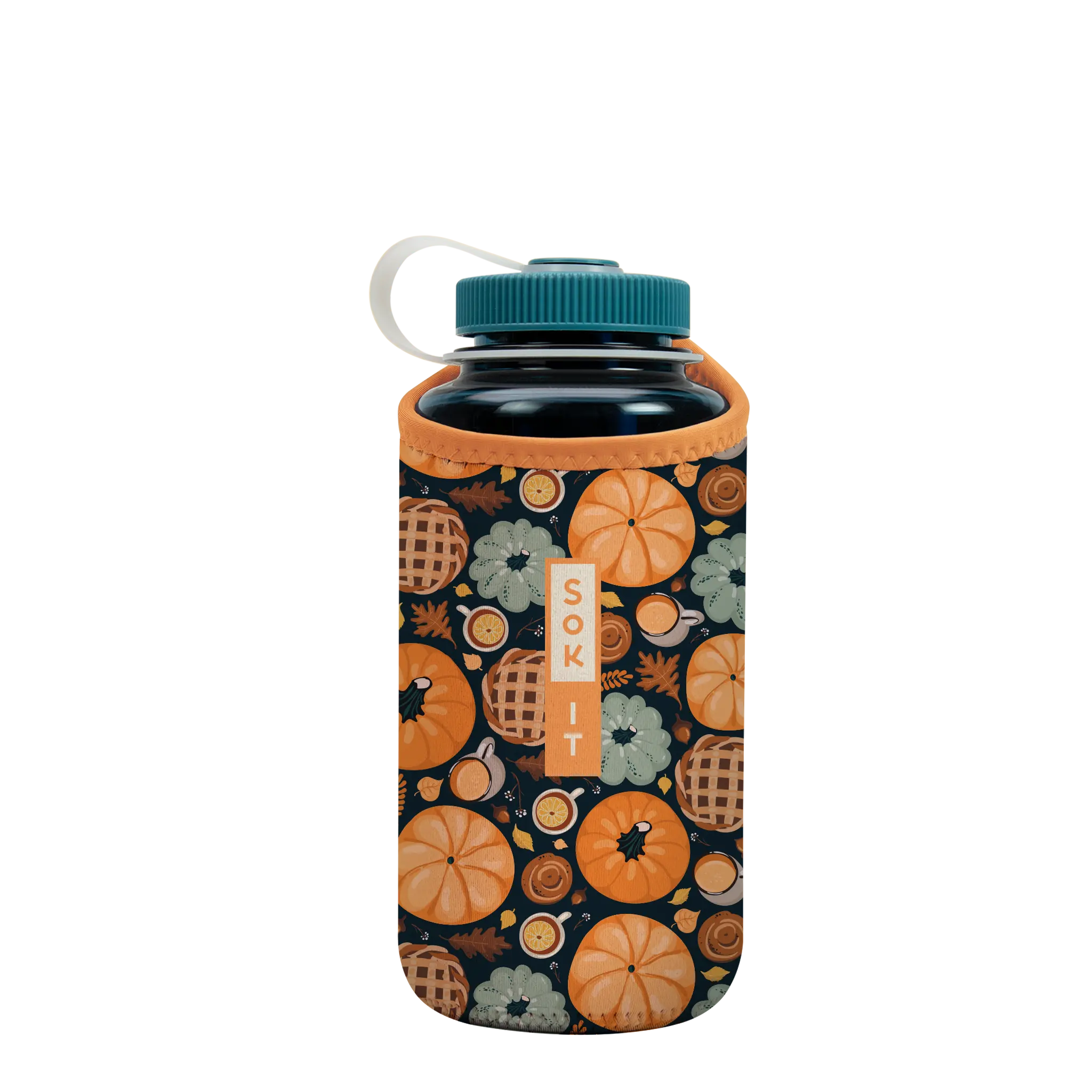 Sok-It BotlSok for Nalgene Style Bottles - Give Thanks   BotlSok-Fall Holiday
