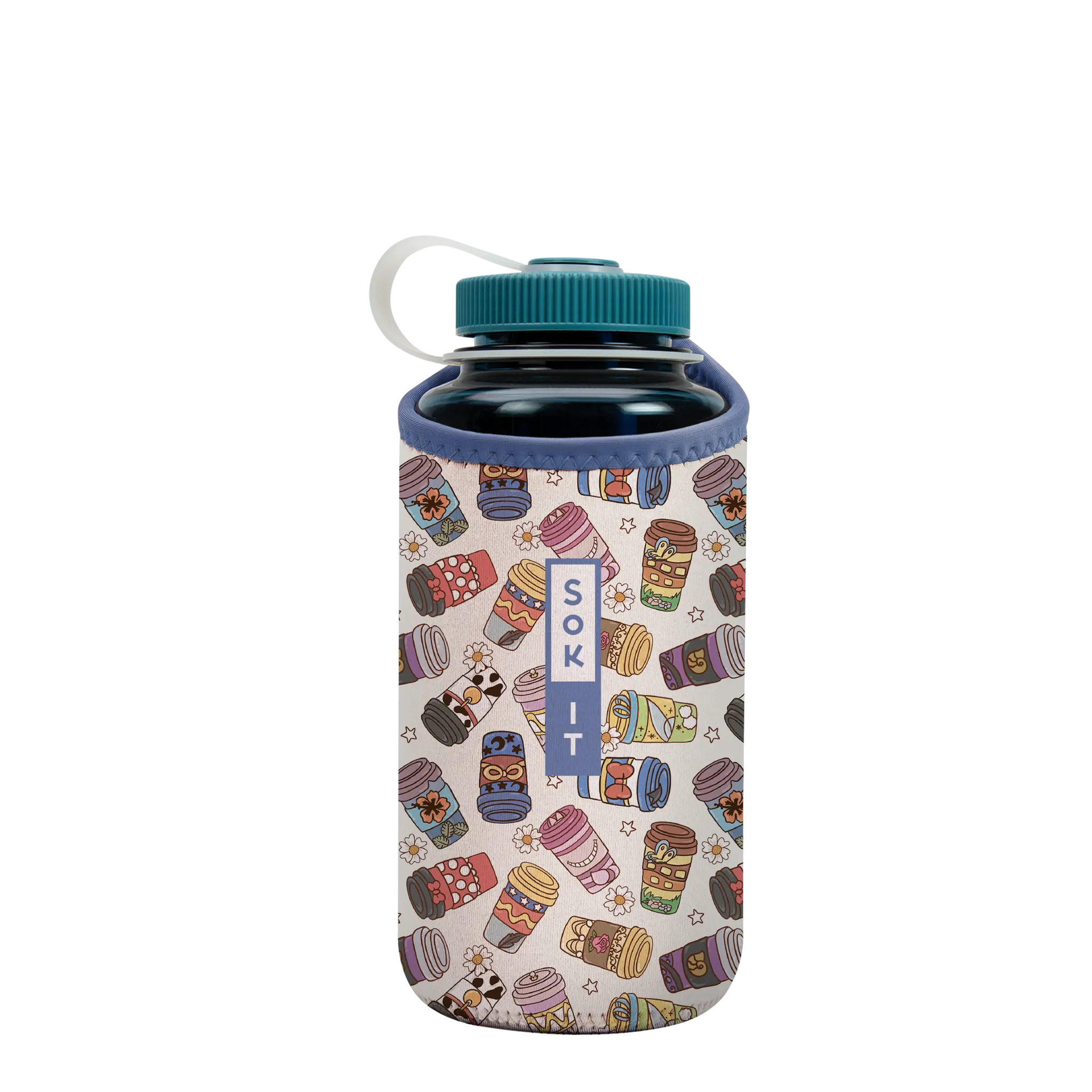 Sok-It BotlSok for Nalgene Style Bottles - Happiest Cup  