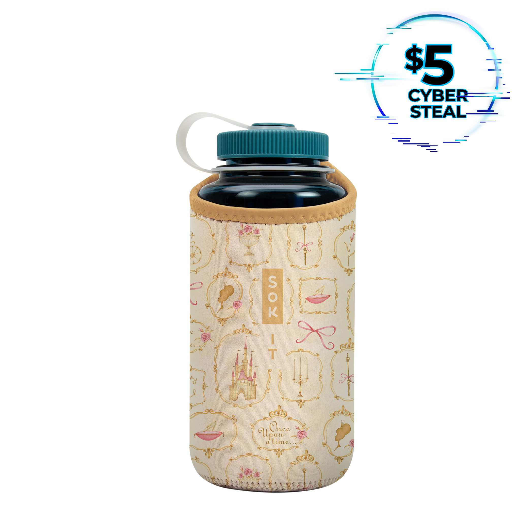 BotlSok for Nalgene Style Bottles - Happily Ever After
