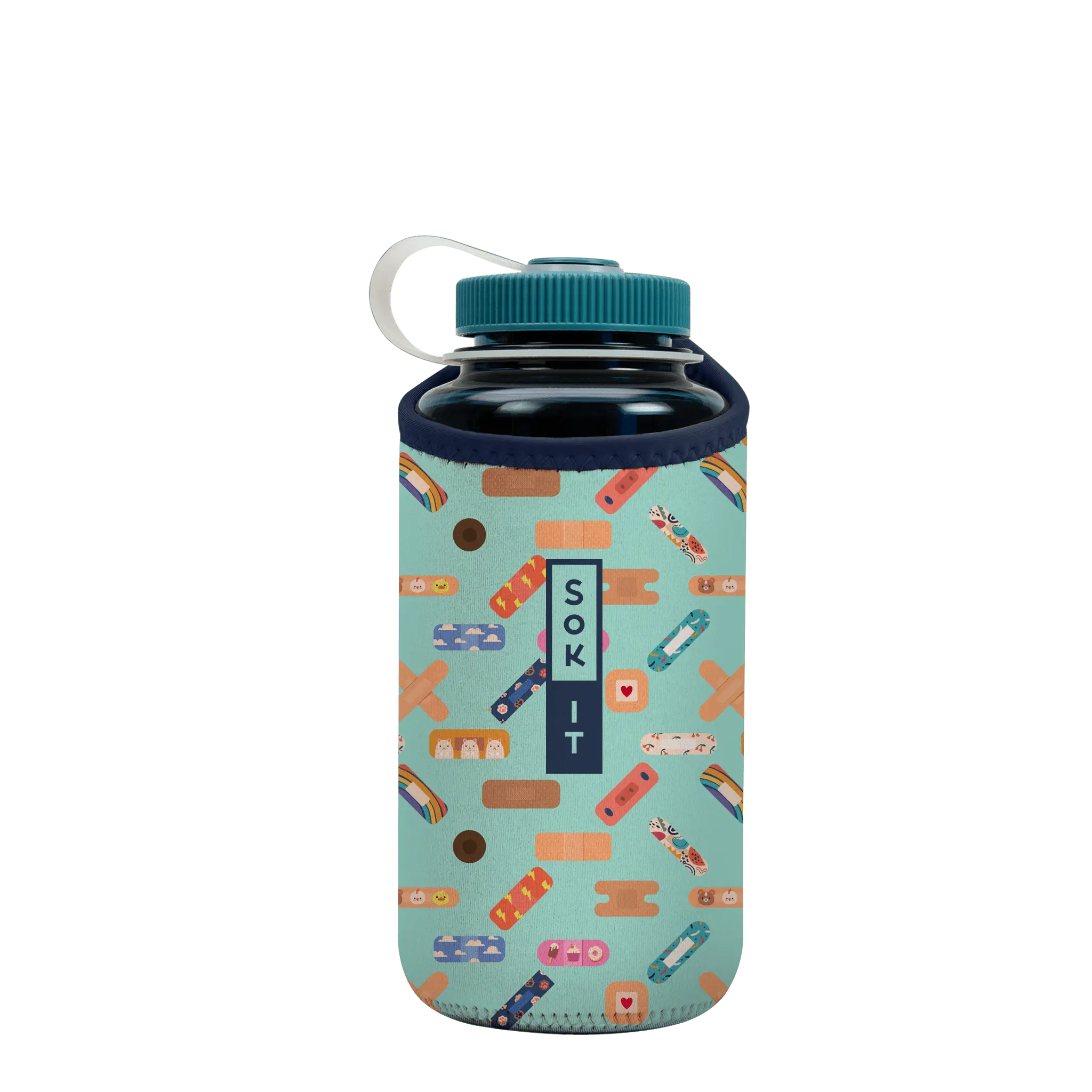 Sok-It BotlSok for Nalgene Style Bottles - Happy Healers   BotlSok-Novelty