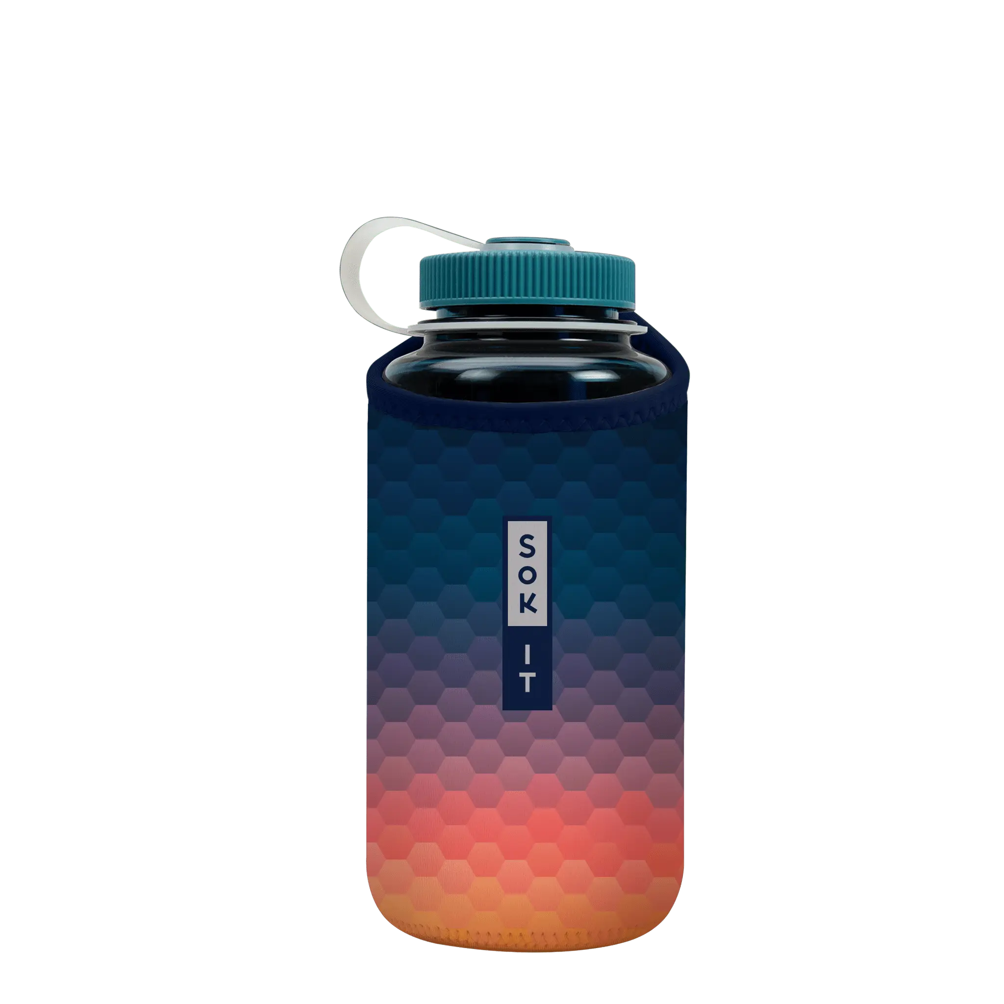 Sok-It BotlSok for Nalgene Style Bottles - Hexagon Sunset   BotlSok-Ombre