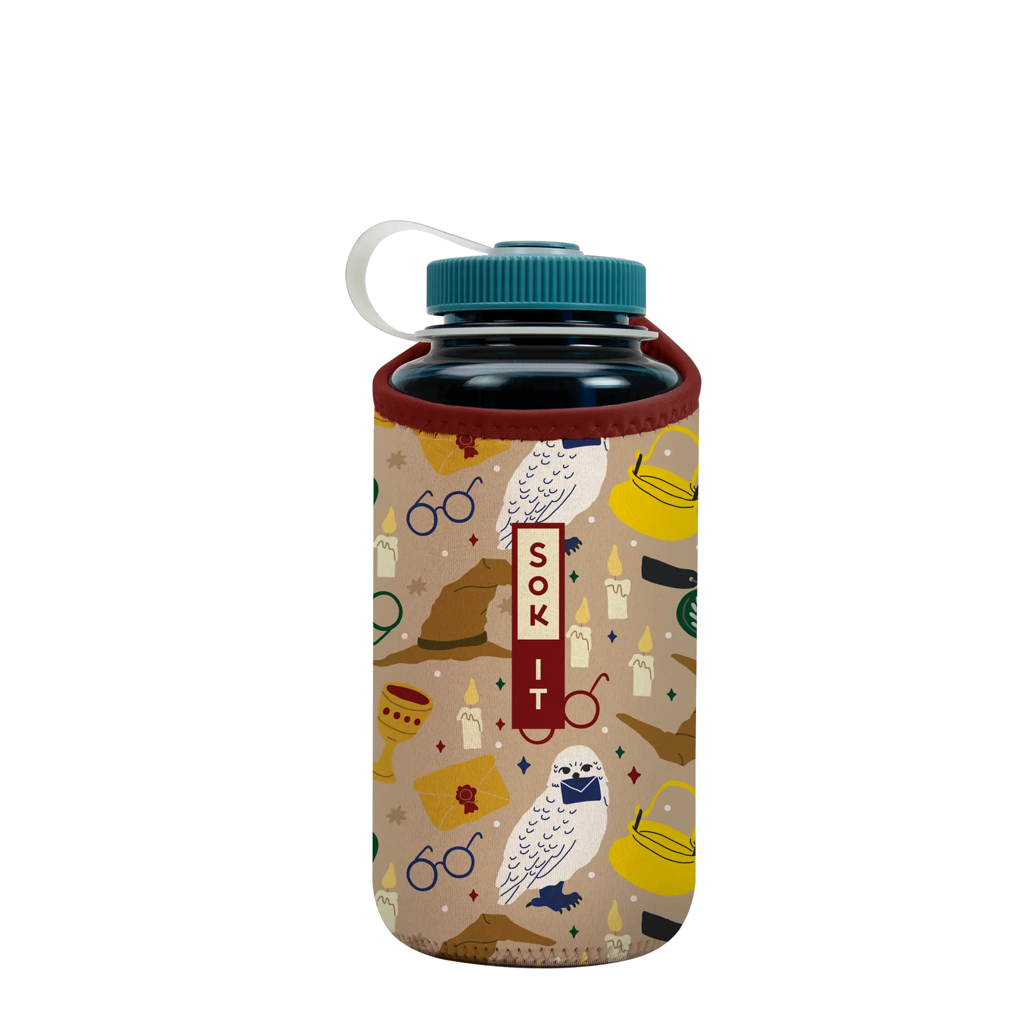 Sok-It BotlSok for Nalgene Style Bottles - Horcrux   BotlSok-Evergreen