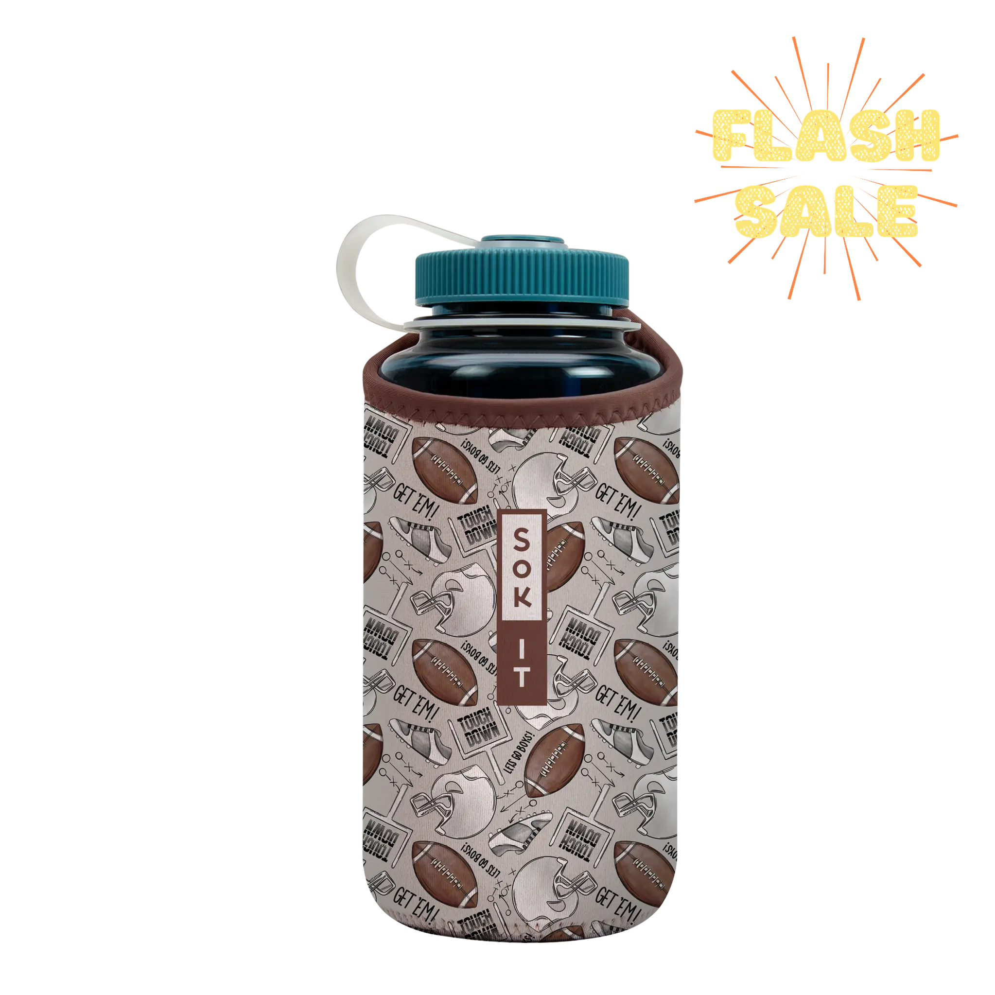 Sok-It BotlSok for Nalgene Style Bottles - Huddle Up   BotlSok-Evergreen