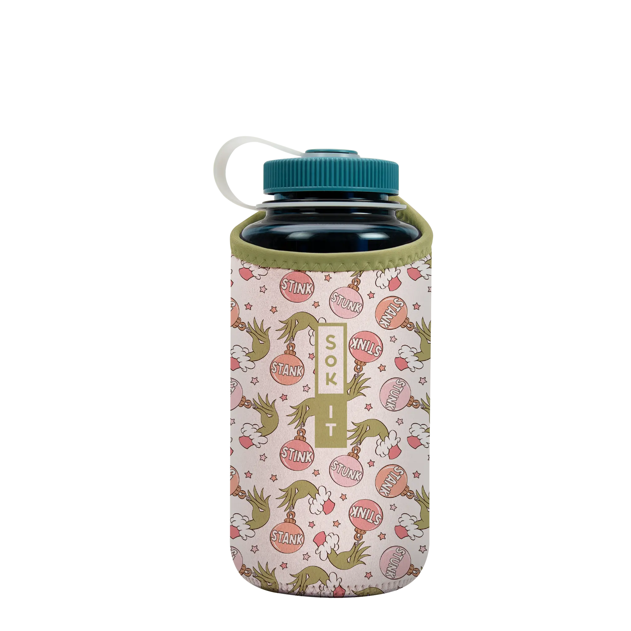 BotlSok for Nalgene Style Bottles - Jingle Smells