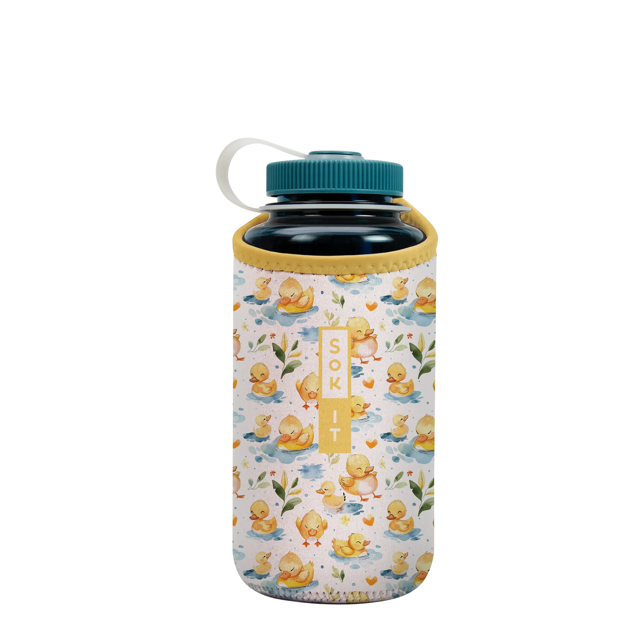Sok-It BotlSok for Nalgene Style Bottles - Just Ducky  