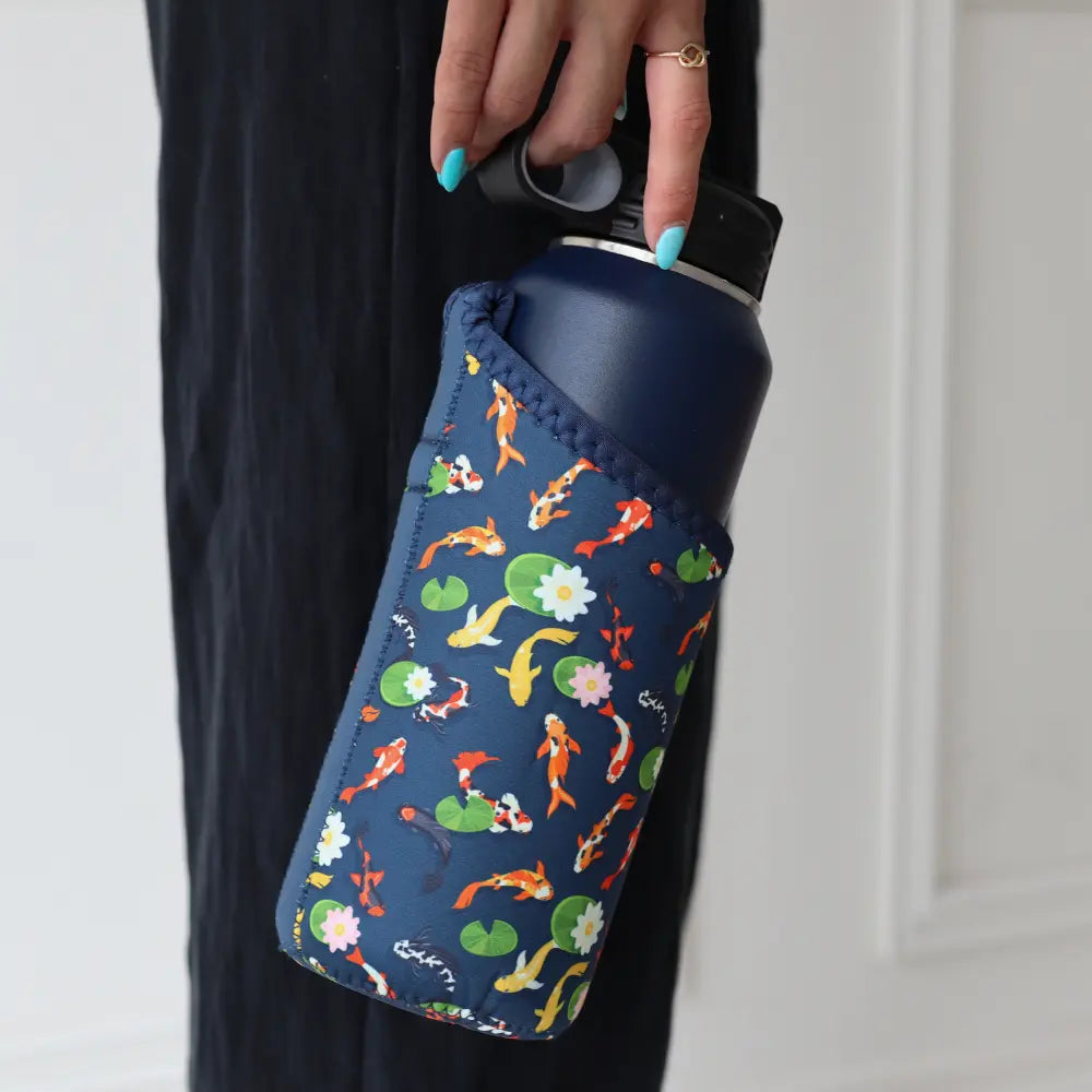 Sok-It BotlSok for Nalgene Style Bottles - Koi Garden   BotlSok-Evergreen