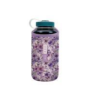 Sok-It BotlSok for Nalgene Style Bottles - Lilac Meadows  