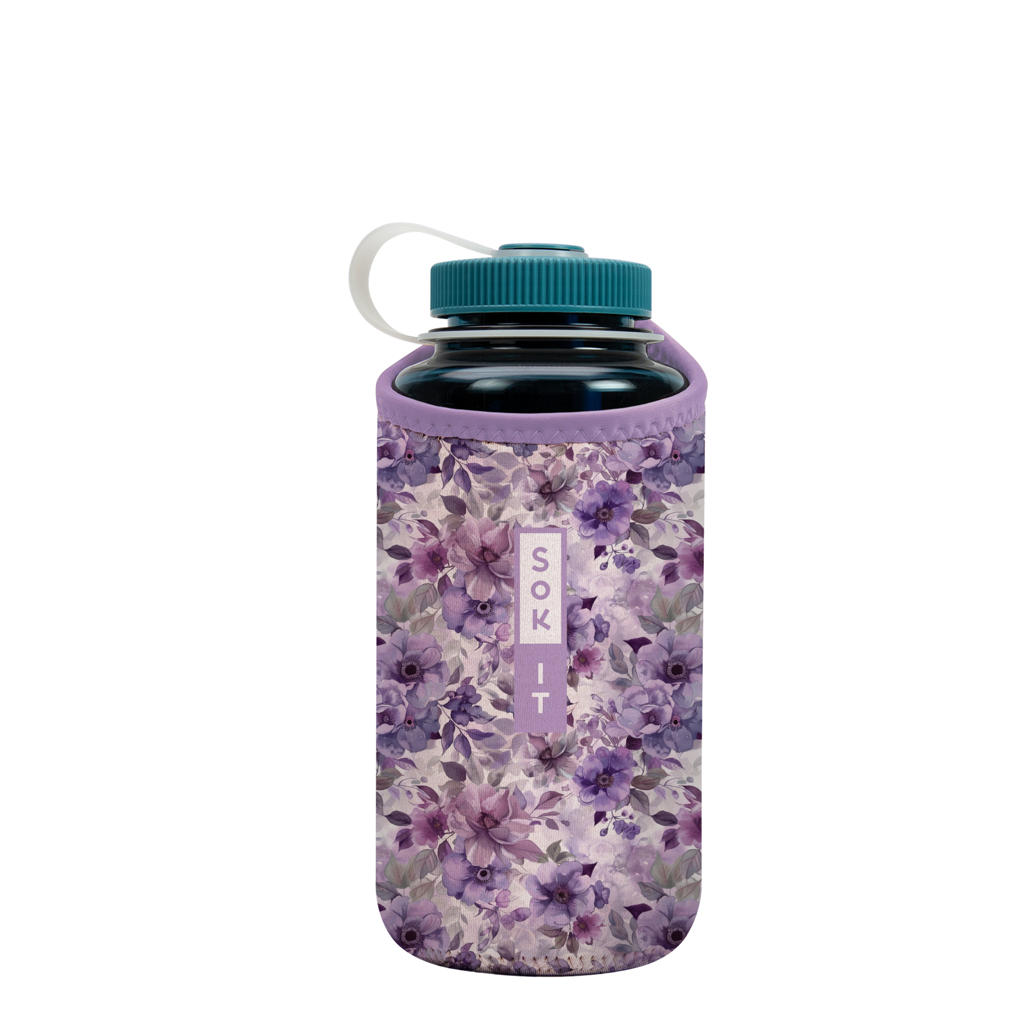 BotlSok for Nalgene Style Bottles - Lilac Meadows