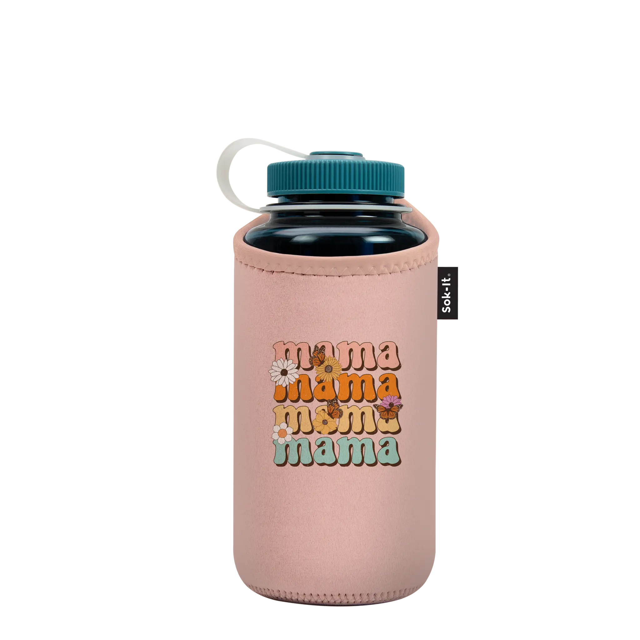 Sok-It BotlSok for Nalgene Style Bottles - Mama Knows Best   BotlSok-Spring Holiday