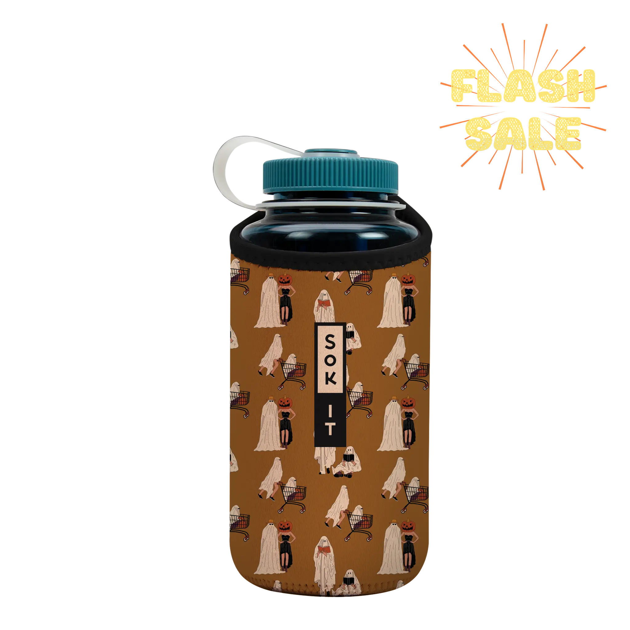 Sok-It BotlSok for Nalgene Style Bottles - Material Ghoul   BotlSok-Fall Holiday
