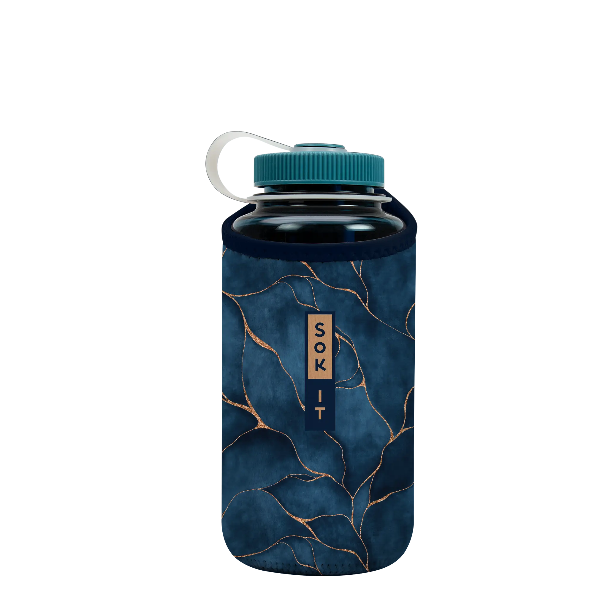 Sok-It BotlSok for Nalgene Style Bottles - Midnight Hour   BotlSok-Evergreen