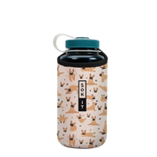 Sok-It BotlSok for Nalgene Style Bottles - Pardon My Frenchie   BotlSok-Evergreen