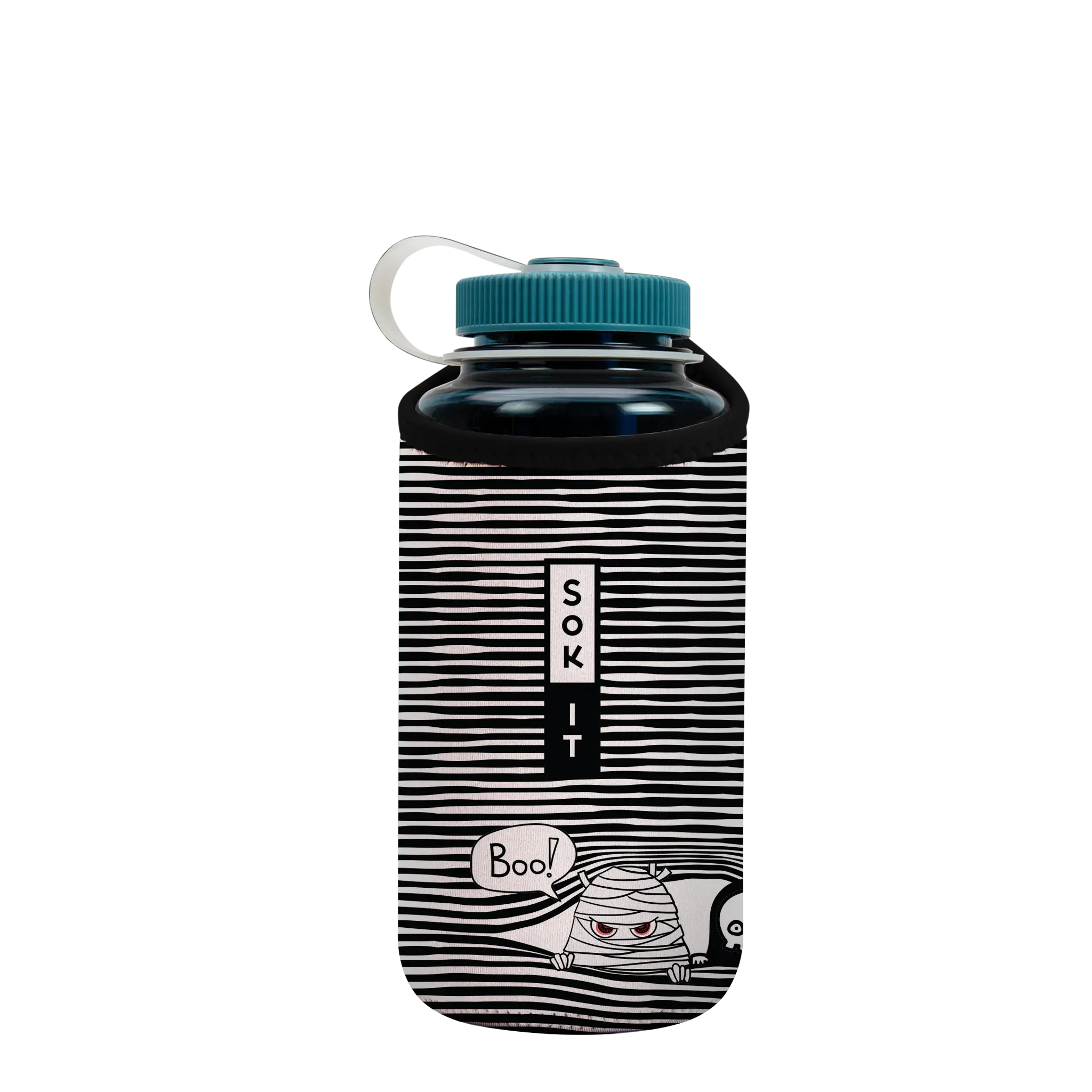 Sok-It BotlSok for Nalgene Style Bottles - Peek-A-BOO   BotlSok-Halloween Holiday