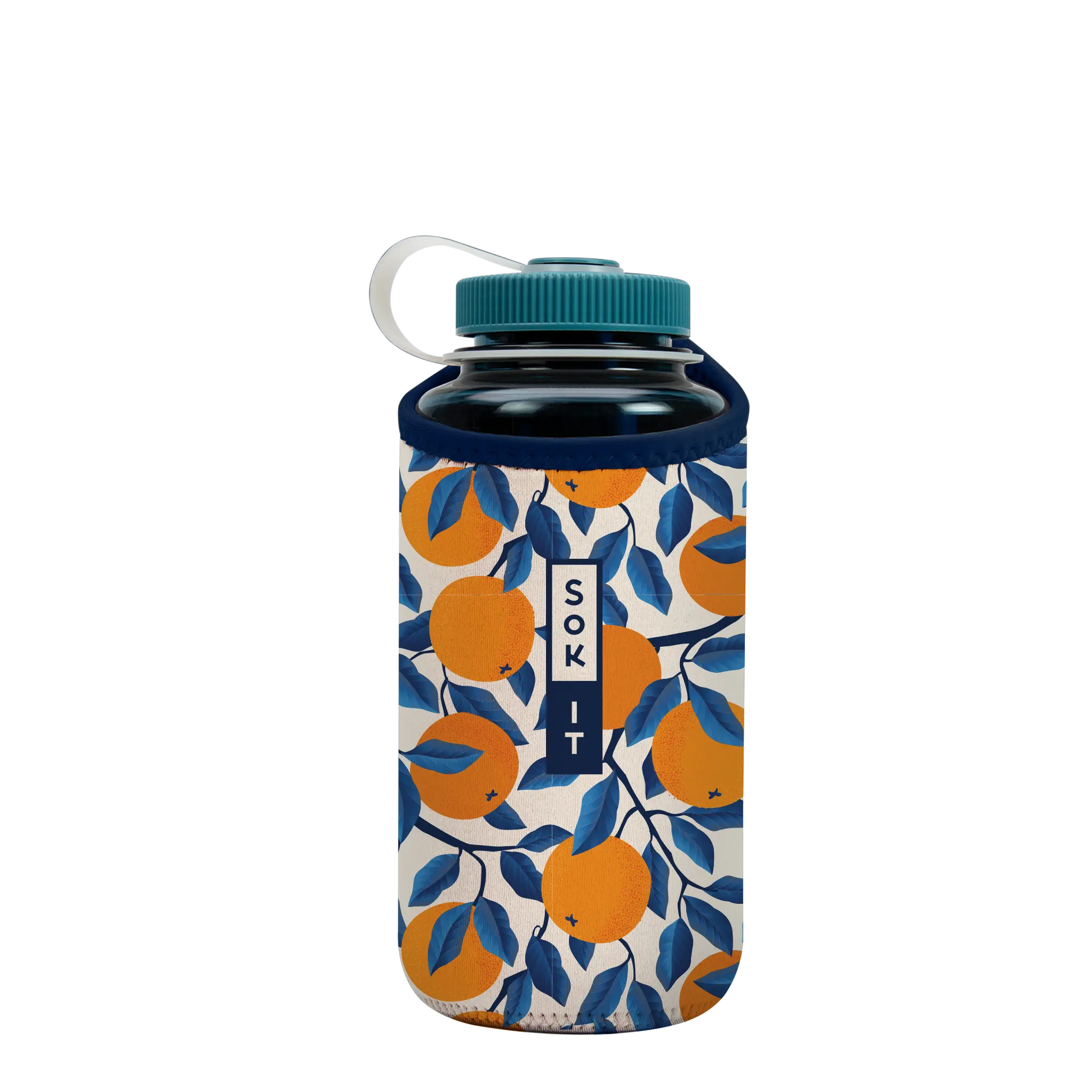 Sok-It BotlSok for Nalgene Style Bottles - Peel the Love   BotlSok-Evergreen