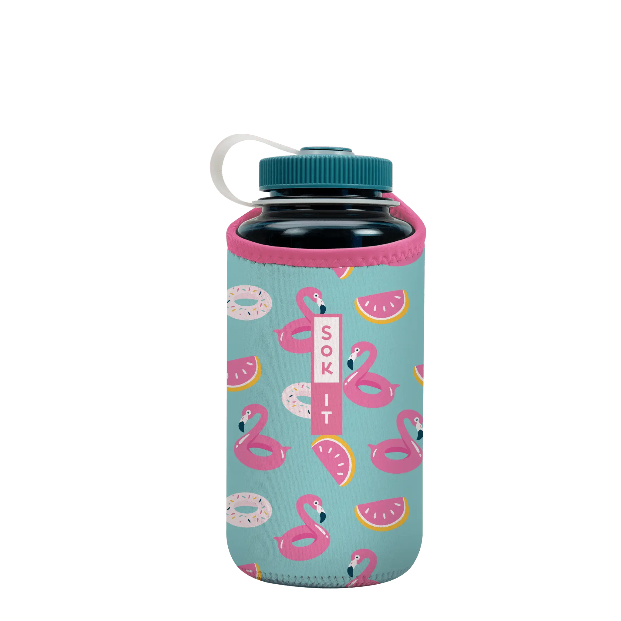 Sok-It BotlSok for Nalgene Style Bottles - Poolside Perfection   BotlSok-Outdoor