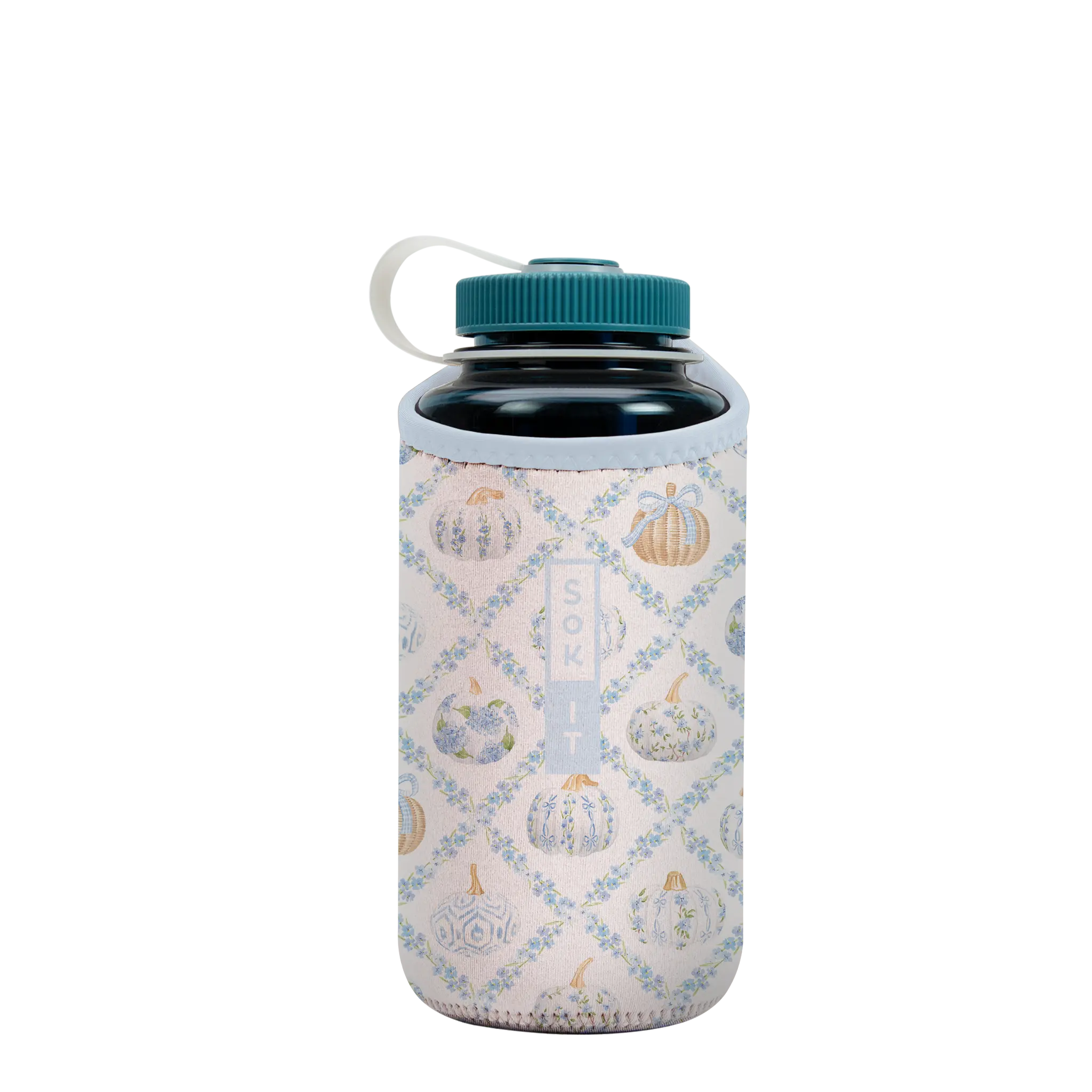Sok-It BotlSok for Nalgene Style Bottles - Porcelain Pumpkin  