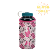 Sok-It BotlSok for Nalgene Style Bottles - She Doesn't Even Ghost Here   BotlSok-Halloween Holiday