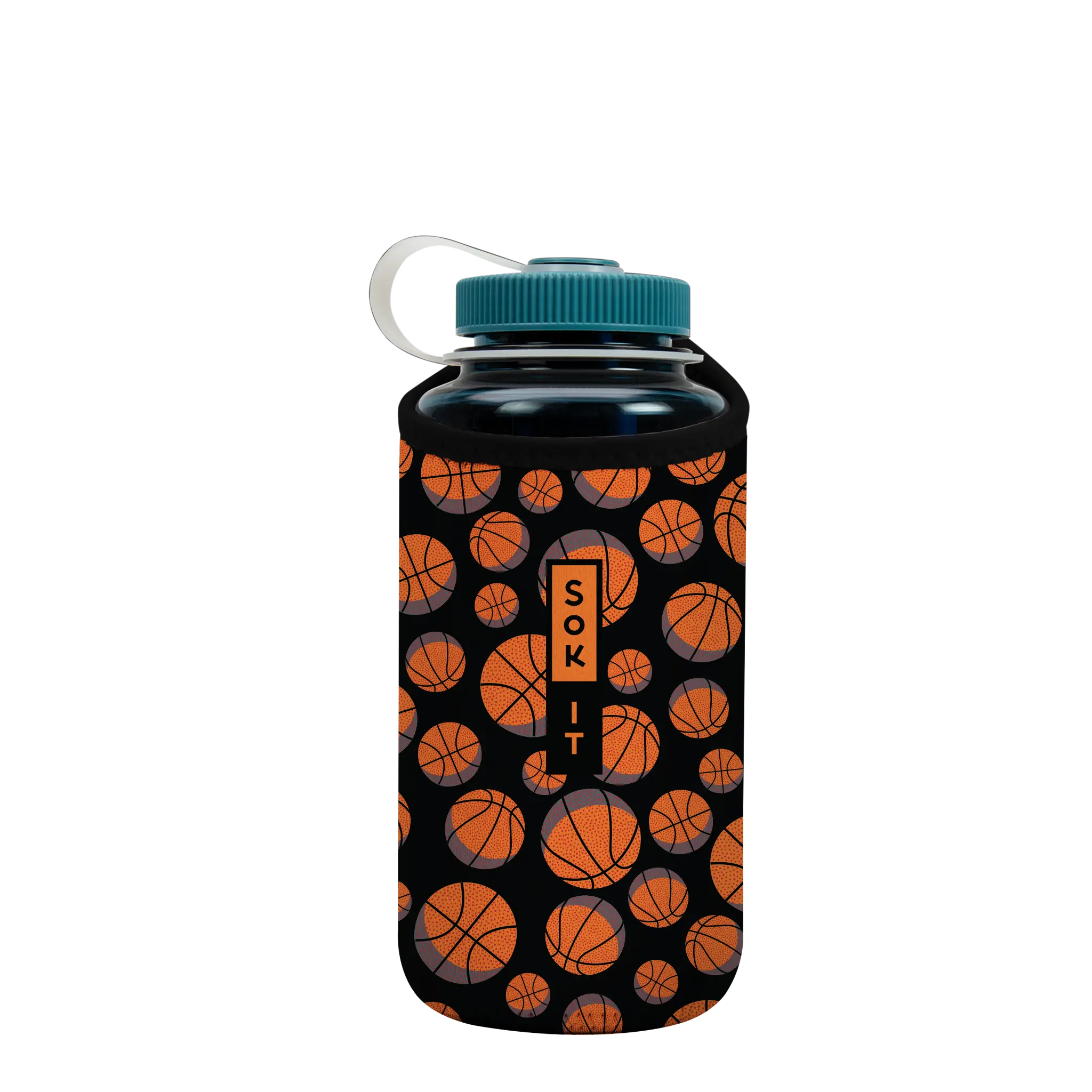 Sok-It BotlSok for Nalgene Style Bottles - Slam Dunk   BotlSok-Spring Holiday
