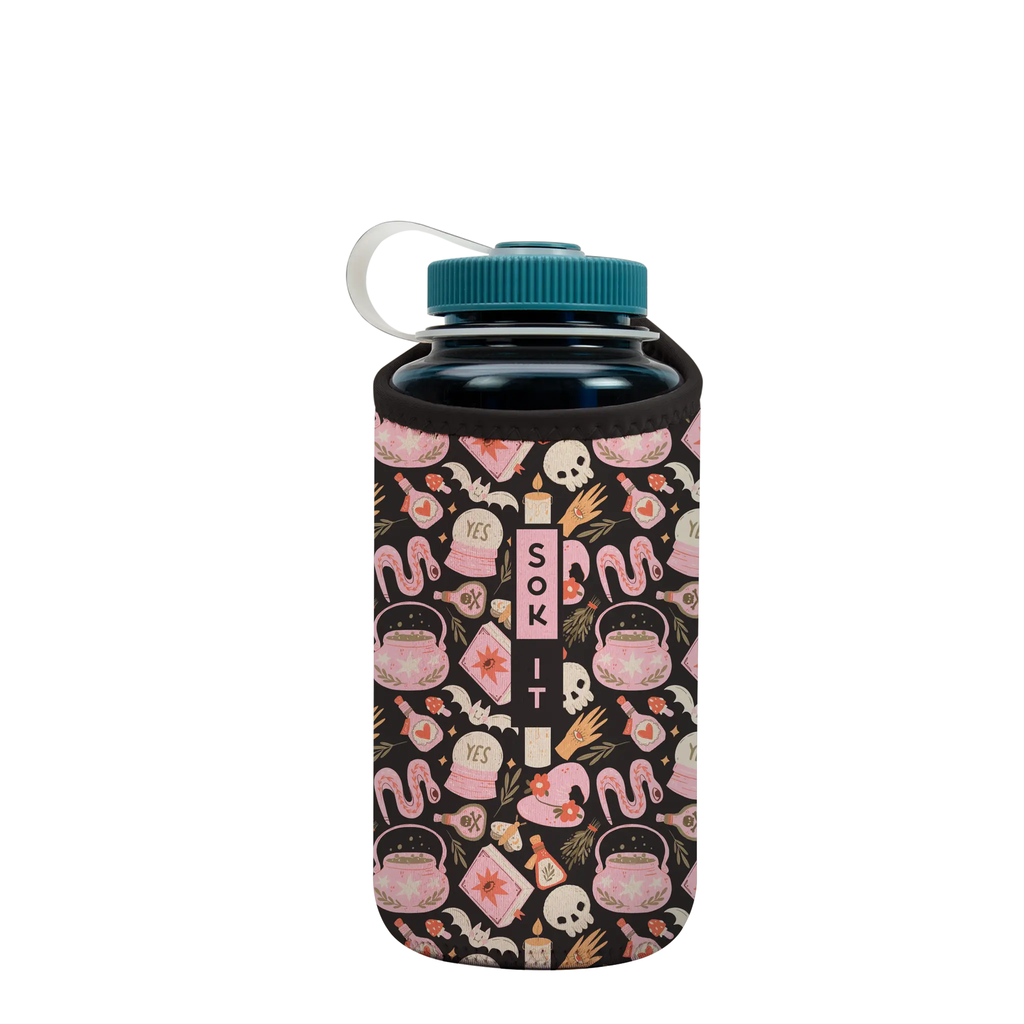Sok-It BotlSok for Nalgene Style Bottles - Spellbound   BotlSok-Halloween Holiday