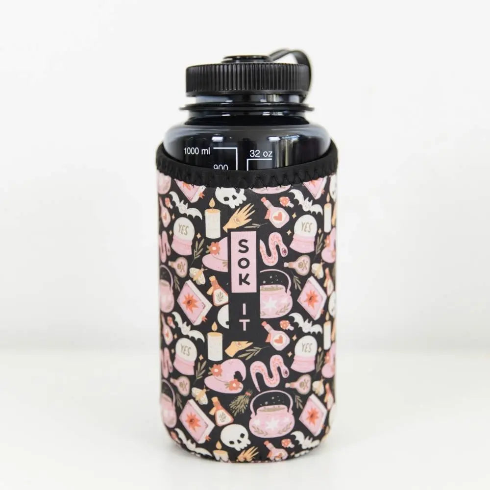 Sok-It BotlSok for Nalgene Style Bottles - Spellbound   BotlSok-Halloween Holiday