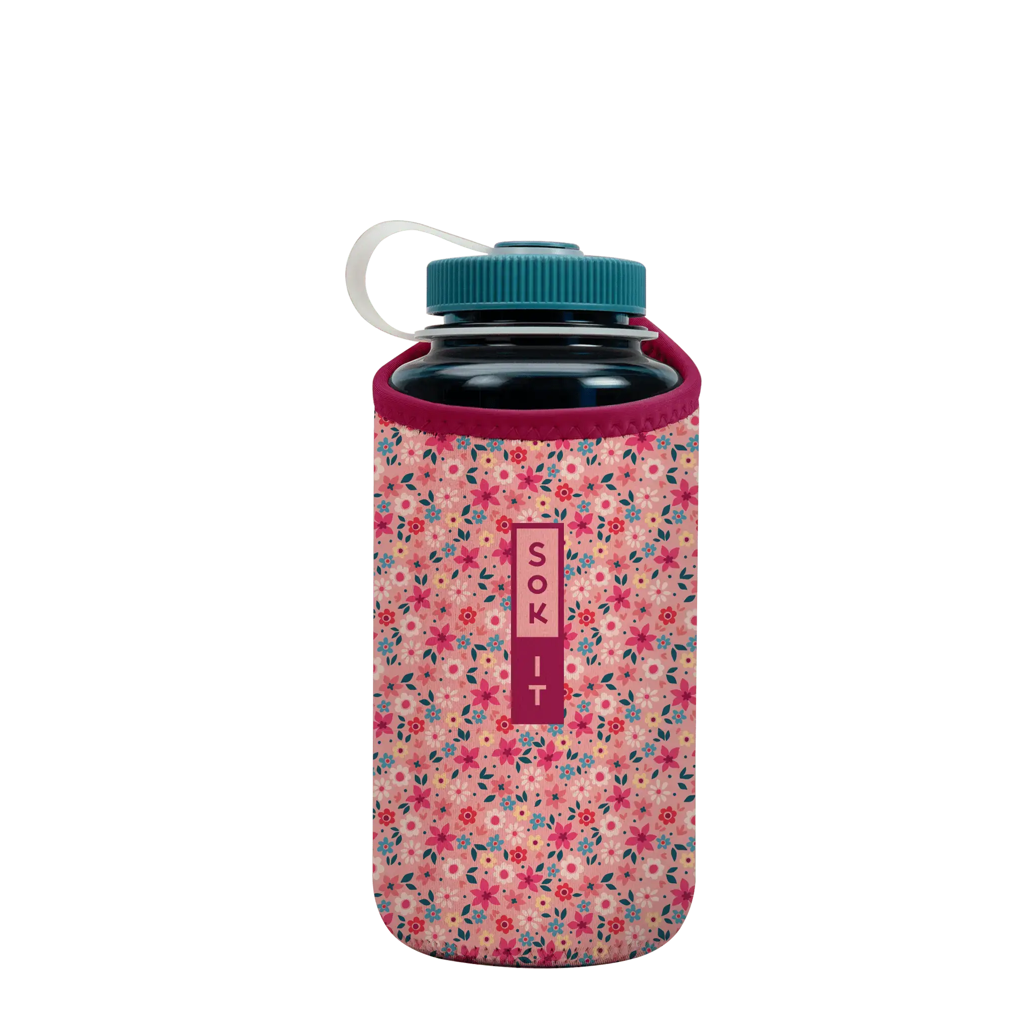 Sok-It BotlSok for Nalgene Style Bottles - Spring Bouquet   BotlSok-SS Floral